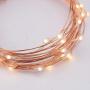 4 PACK LED Light String Battery Powered,50 LEDs on 16.5ft Copper Wire with 8 Modes Remote Control and Timer, Outdoor Christmas Fairy Lights for Bedroom Wedding Party Decor(Warm White)