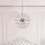 Maxax Firework Crystal Chandeliers 8 Lights Pendant Lighting for Dining Room,Bathroom,Bedroom (Chrome)