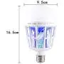 2 Pack Bug Zapper 2-in-1 Mosquito Light Bulbs Electronic Insect & Fly Killer Lamp 2 Pack Bug Zapper 2-in-1 Mosquito Light Bulbs Electronic Insect & Fly Killer Lamp