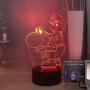 Laysinly Super Mario Night Light, Mario Yoshi LED Night Light for Kids, Mario 7colors Desk Lamp, Child Bedroom Sleeping Night Lamp, Home 3D Acrylic Decor Light, Child Birthday Christmas New Year Gift