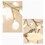 Modern Firefly Chandeliers, Sputnik Firework Chandelier with 27/36/45/54/63 G4 Blub, LED Ceiling Light Island Chandelier Fixture for Dining/Living Room, Study, Bedroom (63 Heads)