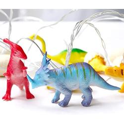 YEAMAR LED String Lights,8ft 12LED Dinosaur/Egg String Lights,Battery Operated String Lights for Indoor/Outdoor Children Bedroom Nursery Decoration