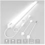 Utility LED Shop Light fixture with Plug, Airand 36W 3600lm Bright White LED Tube Light Ceiling Light for Kitchen, Bedroom, Bathroom, Corded Electric with ON/Off Switch, Linkable, Waterproof IP66, 4FT Utility LED Shop Light fixture with Plug, Airand 36W 3600lm Bright White LED Tube Light Ceiling Light for Kitchen, Bedroom, Bathroom, Corded Electric with ON/Off Switch, Linkable, Waterproof IP66, 4FT