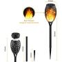 【Upgraded 12Pack Torches】Solar Lights Outdoor, 12LED Solar Torch Lights with Dancing Flickering Flames, Waterproof Landscape Decoration Flame Lights for Garden Pathway Yard-Auto On/Off Dusk to Dawn