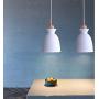 LAKIQ Modern Mini Colorful Pendant Light Nordic Lovely Hanging Ceiling Lighting Kitchen Island Lights for Dining Room Restaurant Bar Living Room (White)