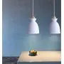 LAKIQ Modern Mini Colorful Pendant Light Nordic Lovely Hanging Ceiling Lighting Kitchen Island Lights for Dining Room Restaurant Bar Living Room (White)