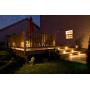 Cloudy Bay LED Step Light with Auto On Off Photocell,3000K Warm White,Stair Light,White Finish