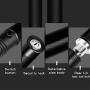 Powerful Tactical Green Flashlight Adjustable Focus Green Light Burning Beam Light Flashlight for Hunting Hiking Outdoor Projector Travel