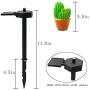 VGYVGYCC Garden Decor Solar Lights Outdoor - 2 Pack Cactus Stake Waterproof Landscape Lights Pathway Yard Lawn Walkway Decoration