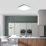 Square LED Ceiling Light Fixture,18W (150 Watt Equivalent) Hallway LED Flush Mount Light,11 Inch 2000lm LED Ceiling Lamp for Kitchen Bathroom,IP65 (Used Outdoor),6500K Bright White