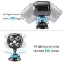 LED Spotlight Lights, Wireless 600 Lumen Battery-Operated Outdoor Wall Light with Motion Sensor Security Lights, Waterproof Security Lighting for Wall Garden Garage Pathway (2 Pack)。
