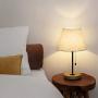 HAITRAL Wooden Table Lamp - Vintage Bedside Lamps Set of 2 with Wooden Base, Small Nightstand Lamps for Bedroom, Living Room, Office HAITRAL Wooden Table Lamp - Vintage Bedside Lamps Set of 2 with Wooden Base, Small Nightstand Lamps for Bedroom, Living Room, Office