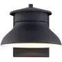 Danbury Modern Outdoor Wall Light Fixture LED Black 6'' Security Dusk to Dawn for Exterior House Porch Patio - John Timberland