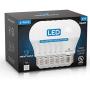 Great Eagle 100W Equivalent LED Light Bulb 1500 Lumens A19 5000K Daylight Non-Dimmable 15-Watt UL Listed (6-Pack)