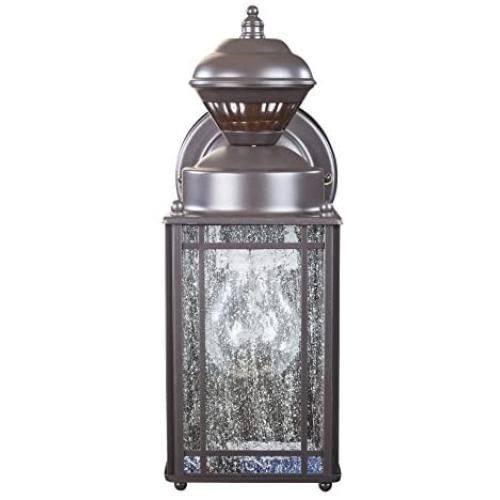 Heath/Zenith HZ-4133-OR Shaker Cove Mission-Style 150-Degree Motion-Sensing Decorative Security Light, Oil-Rubbed Bronze