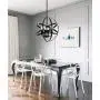Farmhouse Rustic Chandelier Industrial Pendant Lighting Fixture with Metal for Dining Room, Kitchen , Foyer, Living Room, Bedroom (4 Light - Black) Farmhouse Rustic Chandelier Industrial Pendant Lighting Fixture with Metal for Dining Room, Kitchen , Foyer, Living Room, Bedroom (4 Light - Black)