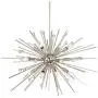 Janae Polished Nickel Sputnik Pendant Chandelier 29 1/2'' Wide Modern 12-Light Fixture for Dining Room House Foyer Kitchen Island Entryway Bedroom Living Room - Possini Euro Design