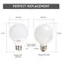 LED Vanity Light Bulb,G25 Globe Light Bulbs 9W 900LM,Comzler Bathroom Vanity Bulbs (60W Equivalent) 2700K Soft White,E26 Base Makeup Mirror Lights for Bedroom,Non-Dimmable,Pack of 4 LED Vanity Light Bulb,G25 Globe Light Bulbs 9W 900LM,Comzler Bathroom Vanity Bulbs (60W Equivalent) 2700K Soft White,E26 Base Makeup Mirror Lights for Bedroom,Non-Dimmable,Pack of 4