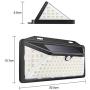 YUNNI Solar Lights Outdoor, Solar Motion Sensor Lights Outdoor, 3 Lights Mode with 270°Illumination Range102LED IP65 Waterproof Wireless Wall Light for Garden, Yard,Street ( 2 Pack)