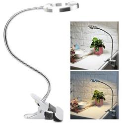 USB Adjustable Gooseneck Lamp, Circle Makeup Lamp Eyebrow Lip Tattoo Beauty Salon Desktop Led Lights with Clip for Portable Desk Light for Reading, Makeup Tattoo Manicure, Lash Extension, US Plug