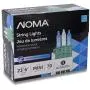 NOMA Premium Mini LED Christmas Lights | 70 Blue & Pure White String Lights | Indoor & Outdoor| 23.6-Foot Strand NOMA Premium Mini LED Christmas Lights | 70 Blue & Pure White String Lights | Indoor & Outdoor| 23.6-Foot Strand