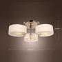 LightInTheBox Acrylic Chandelier with 3 lights (Chrome Finish)