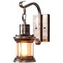 Rustic Light Fixtures, Oil Rubbed Bronze Finish Indoor Vintage Wall Light Wall Sconce Industrial Lamp Fixture Glass Shade Farmhouse Metal Sconces Wall Lights for Bedroom Living Room Cafe(1 Pack)
