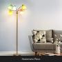 Brightech Medusa LED Floor Lamp - Multi Head Adjustable Tall Pole Standing Reading Lamp for Living Room, Bedroom, Kids Room - Includes LED bulbs and White & Colored Interchangeable Shades – Brass/Gold Brightech Medusa LED Floor Lamp - Multi Head Adjustable Tall Pole Standing Reading Lamp for Living Room, Bedroom, Kids Room - Includes LED bulbs and White & Colored Interchangeable Shades – Brass/Gold