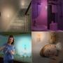 Plug-in Night Lights for Kids, RGB Colorful LED Wall Night Light with Dusk to Dawn Sensor, Warm White Night Lighting for Bedroom, Bathroom, Hallway, Stairs, Auto Nightlights for Kids/Adults (4 Pack)