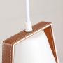 Fashionou Pendant Light for Dining Room, Kitchen, Living Room Nordic Style Hanging Light, Bulb not Included(White)
