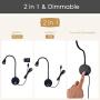 Bedside Reading Lights, Head Adjustable Minimalist LED Bed Reading Lamp, Dimmable Touch Switch Bedside Lamp for Bedroom Living Room Office, Reading Lights for Bed headboard