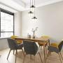 Industrial Pendant Light with Plug in Cord,Black Hanging Lamp with Clear Glass Shade for Office Kitchen Island Dining Room(1 Light)