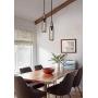 MOTINI Mini Pendant Light Industrial Ceiling Pendant Lighting with Bronze Finish for Kitchen Island Living Rooms Dining Room, UL Listed(Bulb Included)