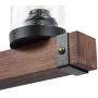 Kitchen Island Lighting, Farmhouse Dining Room Chandelier with Seeded Glass, Wood Pendant Light Fixture, 25.5” in Length (3 Lights) Kitchen Island Lighting, Farmhouse Dining Room Chandelier with Seeded Glass, Wood Pendant Light Fixture, 25.5” in Length (3 Lights)