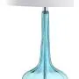 JONATHAN Y JYL1079B-SET2 Bette 28.5'' Glass Teardrop LED Table Lamp Contemporary,Transitional for Bedroom, Living Room, Office, College Dorm, Coffee Table, Bookcase, Aqua(Setof2)
