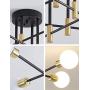 Sputnik Chandelier Mid Century Modern Nordic E26 LED Pendant Lighting Edison 4/6/8 Lights Chandeliers Ceiling Light Fixture Black Light for Living Room,Kitchen,Bedroom,Dining Room Sputnik Chandelier Mid Century Modern Nordic E26 LED Pendant Lighting Edison 4/6/8 Lights Chandeliers Ceiling Light Fixture Black Light for Living Room,Kitchen,Bedroom,Dining Room