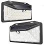 YUNNI Solar Lights Outdoor, Solar Motion Sensor Lights Outdoor, 3 Lights Mode with 270°Illumination Range102LED IP65 Waterproof Wireless Wall Light for Garden, Yard,Street ( 2 Pack)