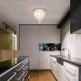 Riomasee Mini Chandelier Flush Mount Crystal Ceiling Light 3 Lights Modern Chrome Crystal Light Fixtures for Bedroom,Hallway,Closet,Girls Room,Kitchen