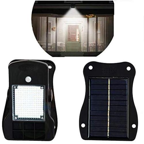 Solar Motion Sensor Light Outdoor 40 LED Wireless Security IP65 Waterproof Solar Motion Sensor Light Solar Clip Light (2 Pack)