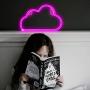 MYGOTO Pink Cloud Neon Signs,USB Charging/Battery LED Neon Light for Party Supplies, Girls Room Decoration Accessory, Table Decoration, Children Kids Gifts (Pink Cloud)