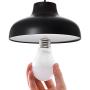 TaoTronics A19 LED Light Bulbs 60 Watt Equivalent, 3000K (Soft White), 810 Lumens, No Flicker, Non-Dimmable - Pack of 6