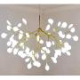 Modern Firefly Chandeliers, Sputnik Firework Chandelier with 27/36/45/54/63 G4 Blub, LED Ceiling Light Island Chandelier Fixture for Dining/Living Room, Study, Bedroom (63 Heads)