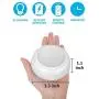 BLS Wireless Dimmable LED Puck Lights with Remote Control, AA-1030 Operated with 3 AA Batteries, Stick on LED Under Cabinet Lighting with Timer, Cool White and Warm White (3 Pack)