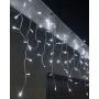 Joiedomi 224 LED Christmas Icicle Lights for Indoor & Outdoor Decorations, Christmas Events, Christmas Eve Night Decor, Christmas Tree, Eaves (Pure White)