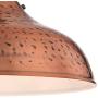 Essex Dyed Copper Pendant Light 16& Wide Modern Farmhouse Industrial Rustic Hammered Dome Shade Fixture for Kitchen Island Dining Room - Franklin Iron Works