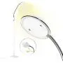 DLLT LED Reading Floor Lamp, Modern Standing Lamp Pole Light, Flexible Adjustable Gooseneck Floor Lamp Standing Task Lighting for Living Room, Bedroom, Office, Sewing, Painting,Piano DLLT LED Reading Floor Lamp, Modern Standing Lamp Pole Light, Flexible Adjustable Gooseneck Floor Lamp Standing Task Lighting for Living Room, Bedroom, Office, Sewing, Painting,Piano