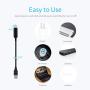 USB Star Night Light, 2 Packs, Romantic Car Roof Lights, Aevdor Adjustable USB Night Light for Bedroom, Car, Party, Ceiling and More - Plug and Play (1 Red & 1 Violet Blue)
