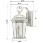 Euri Lighting EFL-140W-MD Flame Lantern Water Glass, with Integrated Security Light (3000K), Photocell and Motion-Sensor (Dusk-to-Dawn), White Housing Euri Lighting EFL-140W-MD Flame Lantern Water Glass, with Integrated Security Light (3000K), Photocell and Motion-Sensor (Dusk-to-Dawn), White Housing