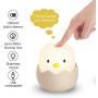 Baby Night Light for Kids, Chick Silicone Lamp Touch Sensor Light for Children Birthday Present Brightness Adjustable Toddler Night Lamp for Boys Girls Beside Desk Bedroom