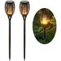 Solar Flame Torch Lights Outdoor, Decorative Pack of 2 Piece Lamp with Dancing Flames Torches Landscape, Waterproof Outdoors Garden Patio Deck Decorations Lighting with Auto On/Off Security Light Solar Flame Torch Lights Outdoor, Decorative Pack of 2 Piece Lamp with Dancing Flames Torches Landscape, Waterproof Outdoors Garden Patio Deck Decorations Lighting with Auto On/Off Security Light